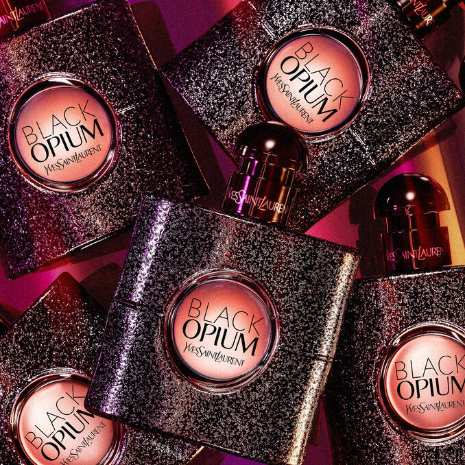 Lingling Black Opium Eau de Parfum with coffee and white flowers