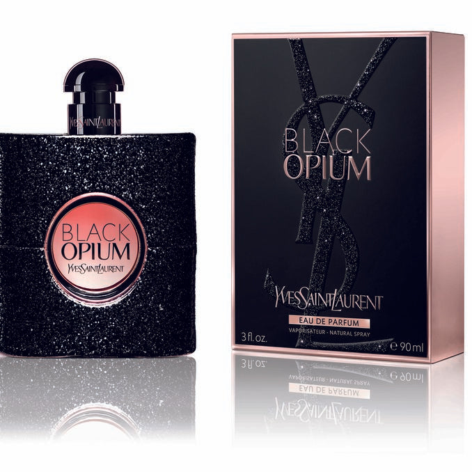 Lingling Black Opium Eau de Parfum with coffee and white flowers