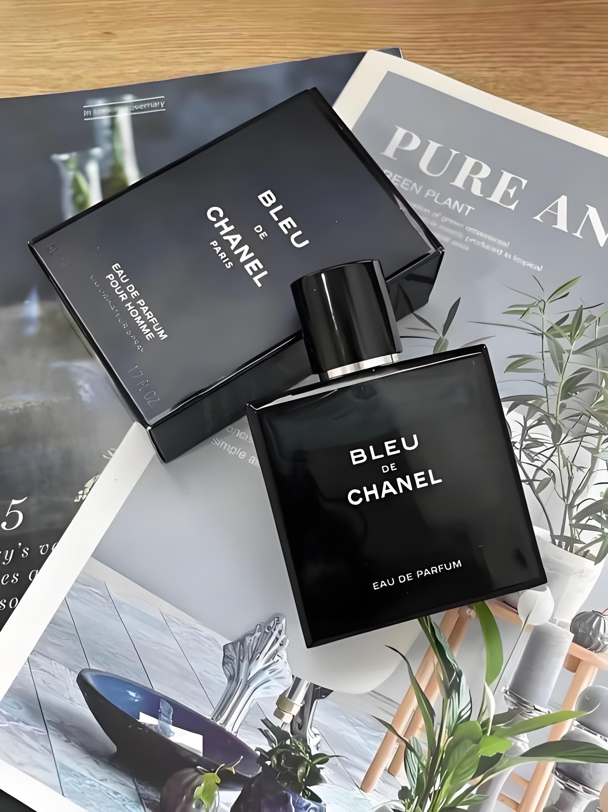 Lingling Bleu de Chanel Eau de Parfum | Woody Aromatic Fragrance for Men | Timeless Luxury Cologne